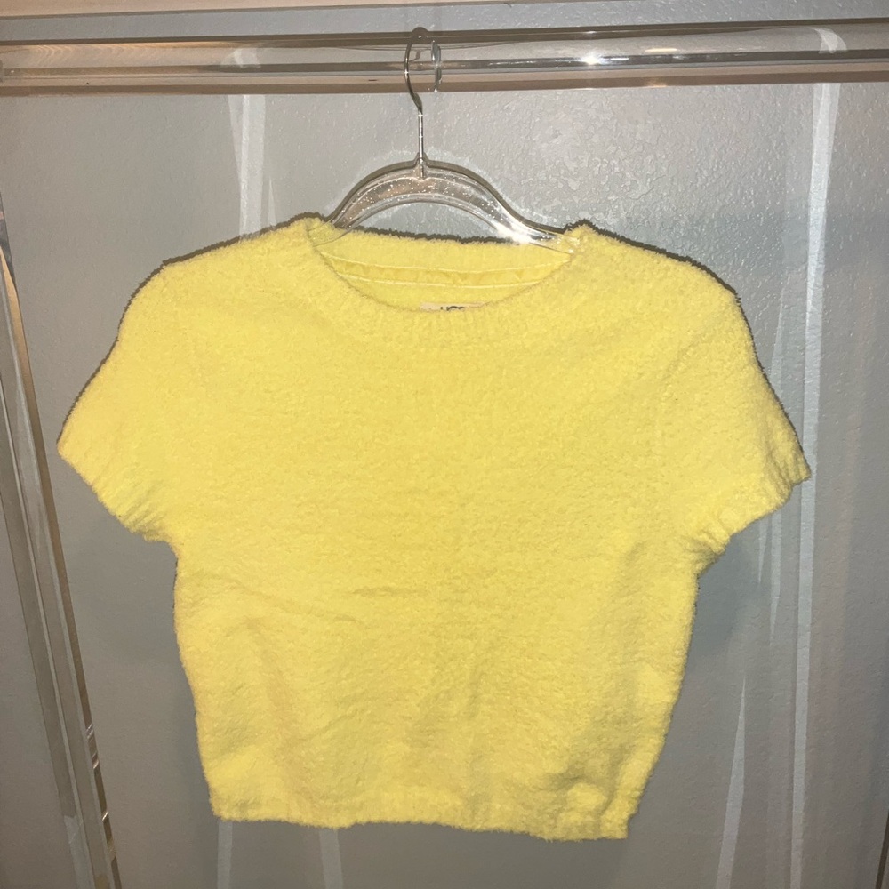 UGG Women's Bright Yellow Crew Neck Sweater